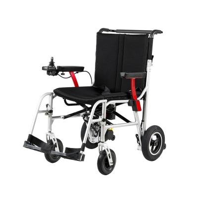 China Big Push Wheelchair Foldable Aluminum Lightweight Hand Wheel Hot Selling Walker Folding High Back Electric Wheelchair for sale