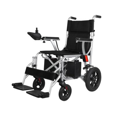 China Wholesale Disabled Electric Wheelchair Foldable Folding High Back Big Wheel Electric Wheelchair for sale