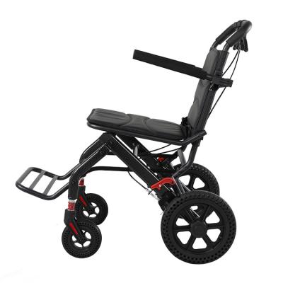 China Hot Selling Ultra Light And Portable Hospital Portable Super Lightweight Foldable Super Lightweight Manual Wheelchair With Cheap Price for sale