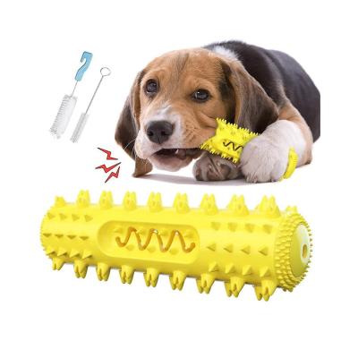 China Stocked Brushing Dog Toothbrush Stick Puppy Teeth Clean Stick Dog Dental Chew Toys for sale