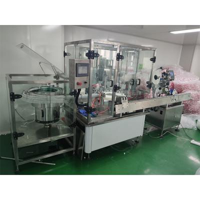 China Chemical Automatic Bottled Plastic Collection Tube Aseptic Filling Machine for sale