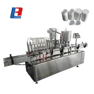 China Plant maker single head twoheads small glass bottle filling beverage linear type filling line machine for sale