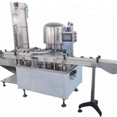 China Beverage jar glass screw capping sealing machine for honey/bird's nest/sauce for sale