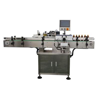 China Factory Premium Adhesive Sticker Beverage Grade Automatic Round Jar Can Bottle Labeling Machine for sale