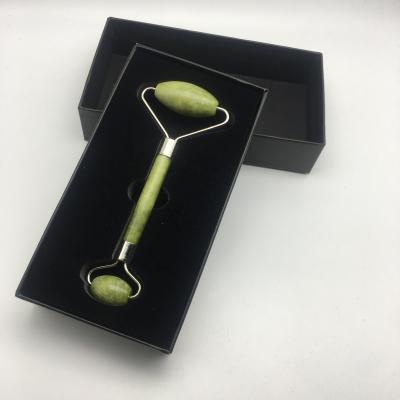 China Effective for all skin types massage roller jade facial roller with welded connection for sale