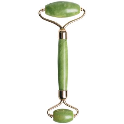 China Body Jade Roller Facial Massager Roller Dark Green High Quality for sale