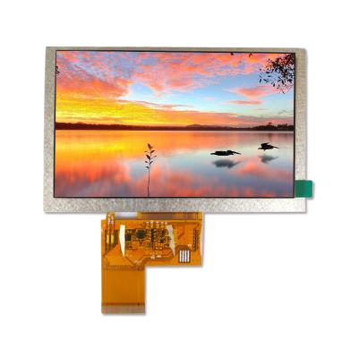 China Inch 800(RGB)*480 Pixels IPS Screen 24 Bit RGB LCD Display Consumer 5 TFT LCD Modules for sale