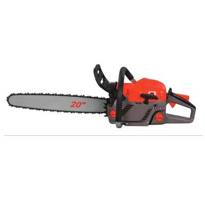 China Chinese 2-Stroke Garden Tool Chainsaw Machine 2.2kw Gasoline Chainsaw for sale