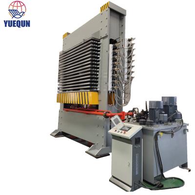 China Factory Multi Layers Hydraulic Plywood Hot Press Machine For Plywood Production Line for sale