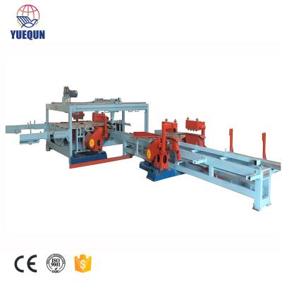 China Horizontal Plywood / Chipboard Wood Edge Cutting Saw Equipment Machine With Dust Collector for sale