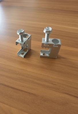 China 41x21mm 65Mn Beam Steel Conduit Strut Clamp Pre Galvanized for sale