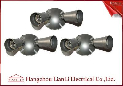 China Van de Doospocelain van Gray Aluminum Die Casting Waterproof Eind de Lamphouder Te koop