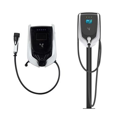 China Charging Electric Car Charging EU Standard Type IP65 Smart - 2 Mode 3 16a 32a 3 Phase 7kw Wallbox Safe EV Charger Charging Station For Electric Vehicle for sale