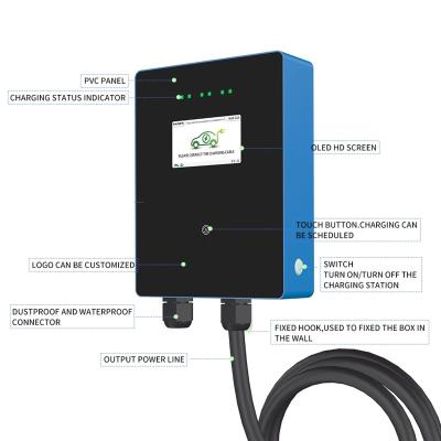 China CE TCZW-HHPTB-004 EV Charger Type 1 J1772 Station Charging Stations Car Fast Charging for sale