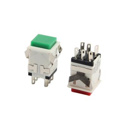 China ON-ON KD2-24 No Light Square Power Switch 6 PIN for sale