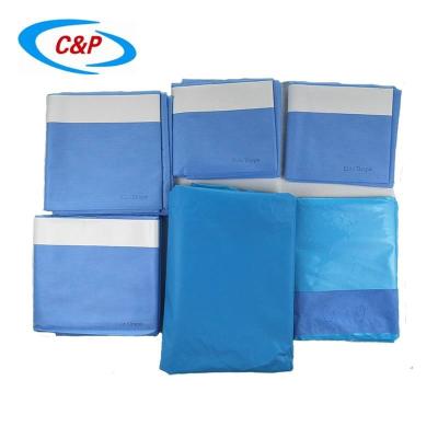 China Cheap Price General Hospital Operation And Examination Surgery Drape Package Kit Sterile Disposable Surgical Universal Drape Package Making for sale