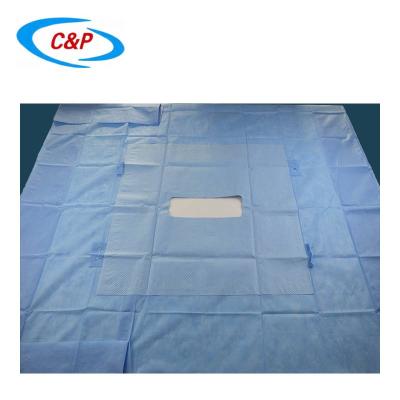 China Surgical Anterior Water Absorbent EO Sterile Good Quality Disposable Abdominal Laparotomy Drape Sheet Supplier Wholesale for sale