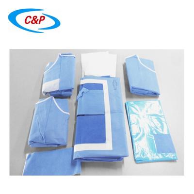 China High Qulity Medical Disposable Laparotomy Medical Supply Surgery Abdominal Surgical Drapes Package Kit With CE ISO13485 Approved for sale