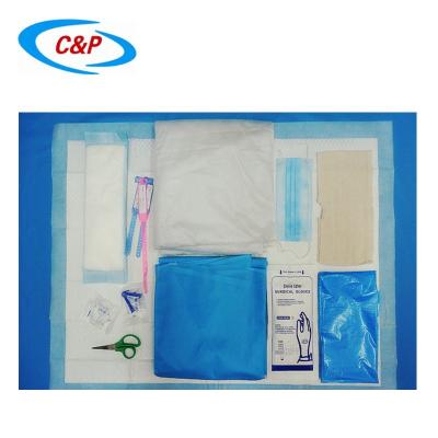 China Disposable Natural Gynecology Non Woven Obstetric Delivery Non Woven Pack Sterile Draping for sale