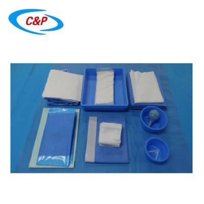 China SMS Medical Consumables Disposable Gynecology / Surgical Spunlace Drape Package With CE ISO13485 Certification for sale