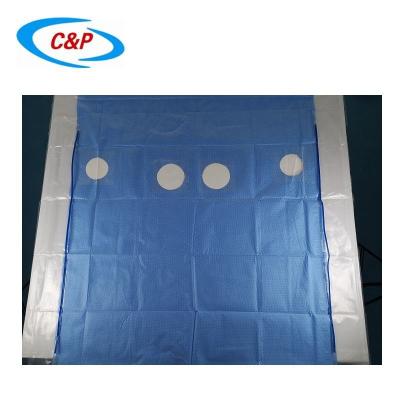 China Disposable Nonwoven Nonwoven Medical Consumables Angio Drapes Manufacturer With CE ISO13485 Certification for sale