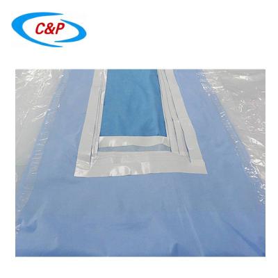 China Surgical Anterior Disposable Sterile Universal Water Absorbent Universal Slot U Drape Supplier Wholesale With CE ISO13485 Approved for sale