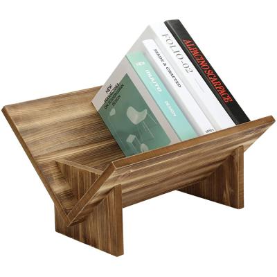 China Modern Hot Selling Brown Study Bookcase Custom Natural Wood Shelf for sale