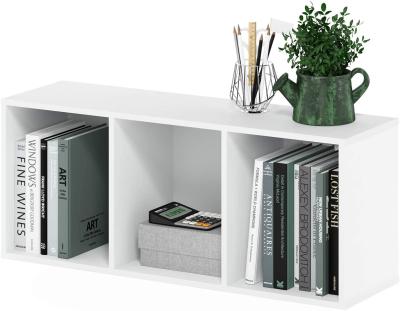 China Viable wooden 3-layer shelf is suitable for family open bookcase for sale