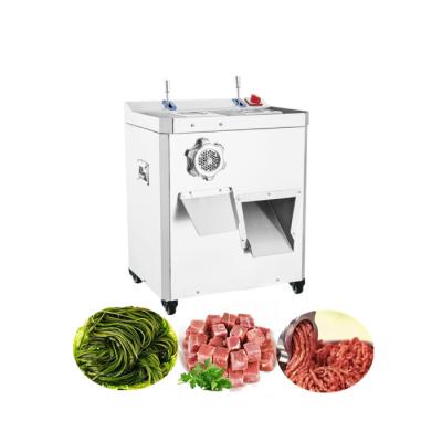 China Hotels Automatic Electric Meat Cutter For Restaurant Chicken Breast Slicer Chopper Meat Fresh Meat Cube Cutter Electric for sale