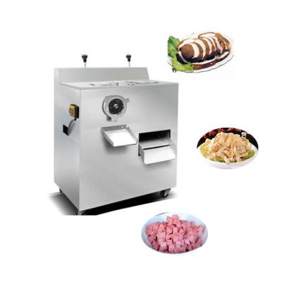 China Full-automatic hotels meat slicer machine automatic chicken cutting meat cube cutter machine meat cutter for sale