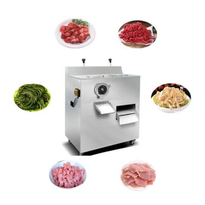 China Hotels USA automatic chicken meat bone cutting machine meat slicer 12 inch meat cube cutter machine for sale