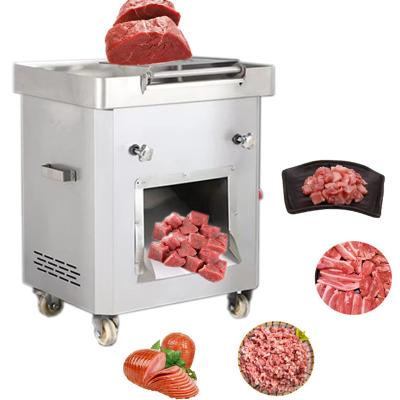 China Universal Meat Bone Cutter Automatic Frozen-Meat-Cut-Machine Hotels Chicken Cutting Machine for sale