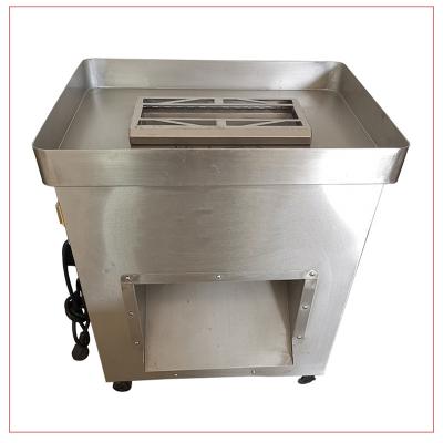 China Automatic Hotels Fresh Meat Cube Cutter Beef Chicken Meat Products Dicer Meat Slicer Machine Cutting for sale