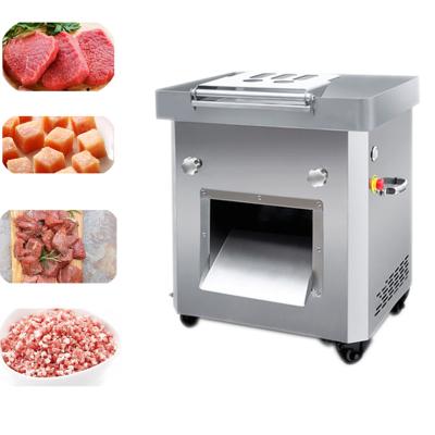 China Widely Used Hotels Meat Dicer And Automatic Slicer Meat Cube Cutting Machine Chicken Cutting Machine for sale