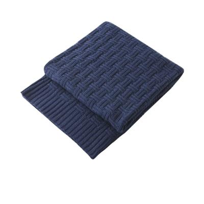 China Single Super Soft Knitted Throw Blanket Couch Blanket Blanket 127*152CM for sale