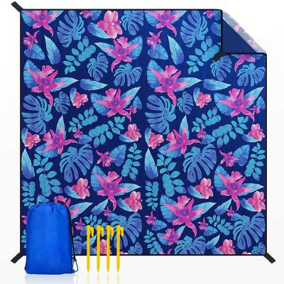 China Beach beach blanket sand proof material, soft and durable, perfect for travel camping for sale