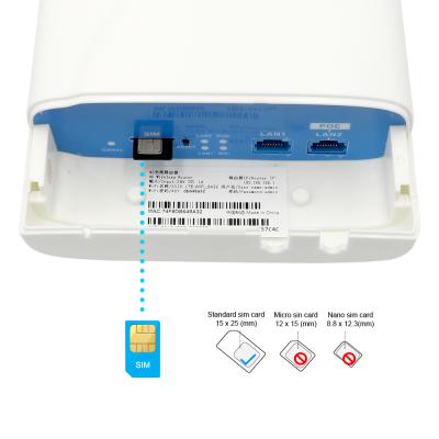 Cina 4G il router all'aperto senza fili IP66 di CBE Wifi impermeabilizza l'adattatore di POE in vendita