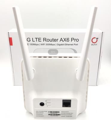 China Olaxax6 Pro4g CPE Wifi Router Witte Openluchtlte CPE Cat4 300mbps Te koop