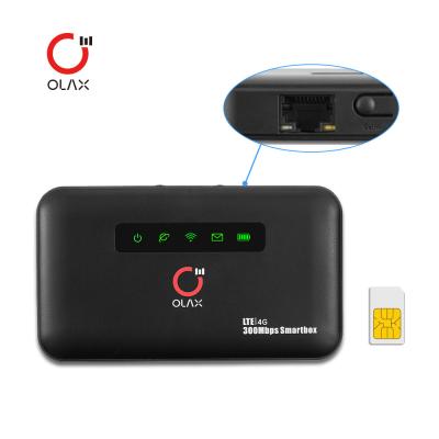 China OLAX MF6875 Unlocked Portable Wifi Router With Multi Operators Sim Card Slot for sale