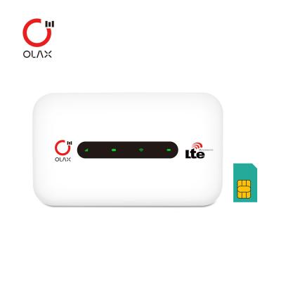 China Routeres portátiles Mini Mobile Wifi Modems 150Mbps de OLAX MT20 Wifi con Sim Card en venta