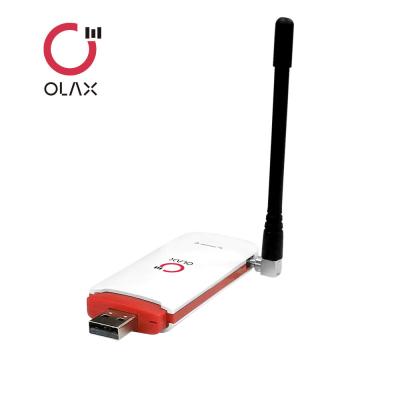 중국 OLAX 작은 USB 와이파이 모뎀 150mbps 4G Cat4 가지고 다닐 수 있는 USB 모뎀 판매용