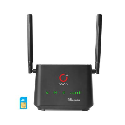 China LTE CAT4 opent de Draadloze Router 2000mah 300mbps 4 LAN For Security Camera van 4g WiFi Te koop