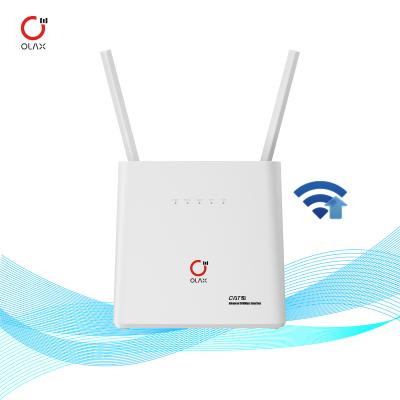 China OLAX AX9 Pro wifi router 4000mah cpe 4g LTE wireless wifi router Detachable Antenna modem with sim card slot for sale