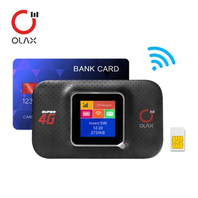 China OLAX MF982 Portable African 4g modem routers Network 4g router LCD display pocket wifi Bypass wi-fi mini CPE modem for sale