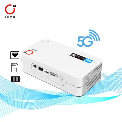 China OLAX G5010 5G CPE Router G5010 WiFi6 Portable outdoor 4000mah battery 5G router with sim card slot for sale