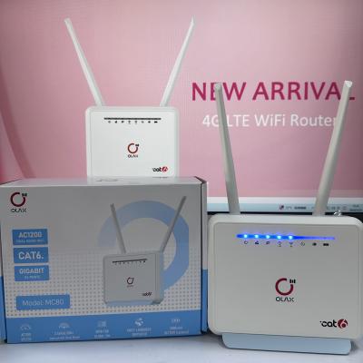 China CAT6 Ethernet Support Yes eSIM Capability Yes 4G LTE WiFi Routers for sale