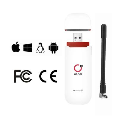 China OLAX U90 Ready Stock Outdoor Portable 4G Router USB WIFI Dongle with sim card slot for sale