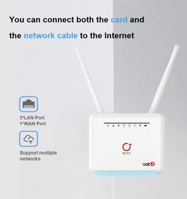 China OLAX MC80 B1/3/7/8/20/28/38/40 /41 4 Lan Ports 4G Universal wifi router for internet connection for sale