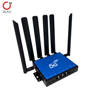 China OLAX G5016 5G LTE Band locked Bypass Outdoor CPE Wireless Modem WIFI6 5G LTE router with sim card slot for sale