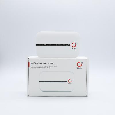 China OLAX MT10 B1/3/7/8/20/28/38/40/41 Router 4g LTE 3000mah con batería Router 4g Router inalámbrico de 150mbps en venta